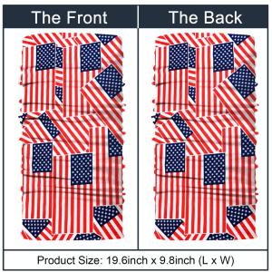 Seamless 18x18 24X24 90x90 Arabic Multifunctional Headwear