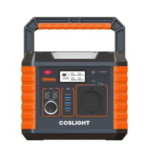 330W 500W Coslight Lifepo4 Portable Power Station For Camping