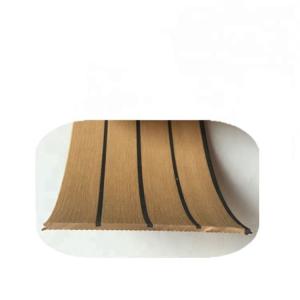 China Outdoor Synthetic Teak Boat Rubber Floor Deck for Eco-Friendly Boating wholesale