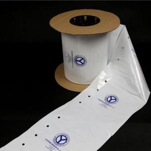 China LDPE Plastic Single Side Opening Pre Opened Perforated Bags wholesale