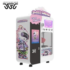 Buy cheap Fully Automatic Commercial Cotton Candy Vending Machine With Three Payment from wholesalers
