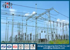 China Electrical Substation Industry Power Substation Steel Structures Q235 , Q345 wholesale