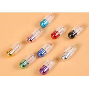 China Round 1g Single Pill Container PET Empty Plastic Capsules wholesale