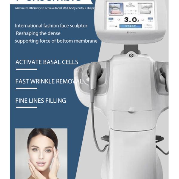 7D Hifu 20000 Shots anti-wrinkle Face Lift Skin Tightening Body Slimming Hifu Double Therapy Face Lift Beauty Hifu Machi