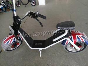 China Citycoco 1200W 18*9.5inch big Wheel Electric Scooter with wide tyre on sale
