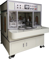 China Rotary Automatic Sealing Machine Pouch Cell Sealing Equipment 6pcs/Time wholesale