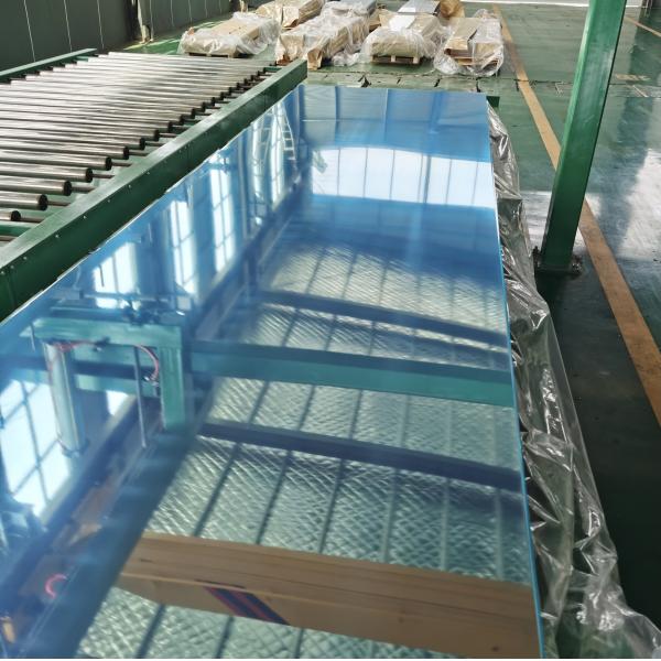 1060 H12 Mirror Aluminum Lighting Reflective Aluminum Sheet Coil With Film