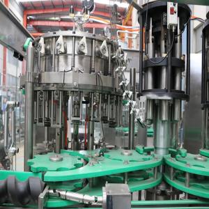 Carbonated Beer Filling Machine 15000BPH Automatic Liquid Filling Line