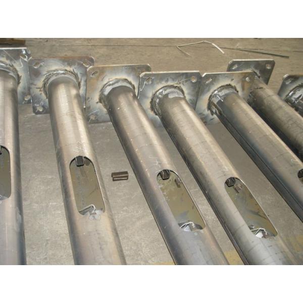 Q345 steel poles steel tubular pole High Mast Pole for stadium