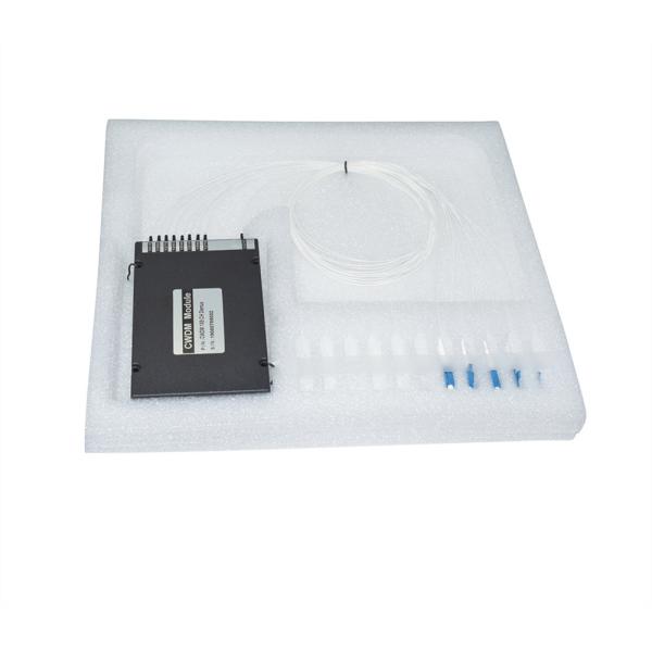 8 Channel Mux Demux Wavelength Division Multiplexing CWDM Module LC/UPC Connector