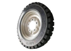 GNSTO Solid Rubber Tricycle Tires 450-15 Honeycomb Shape Structure