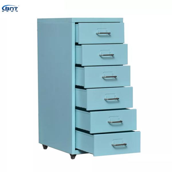 Quality School 6 Drawer Vertical File Cabinet Steel Document Cabinet for sale