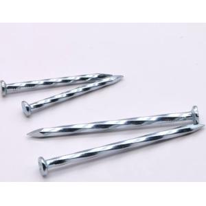 Spiral Steel Galvanized Construction Concrete Nails Common Iron Nail