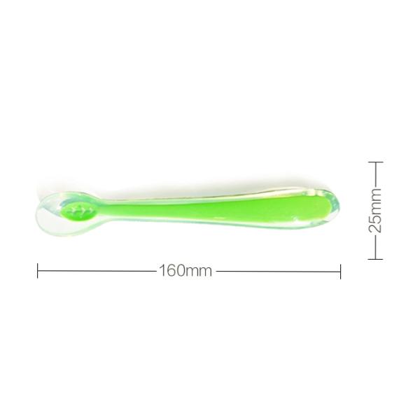 2 Color Silicone Injection Molding Reusable Baby Feed Spoon
