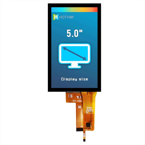 5 Inch 480x854 IPS TFT LCD Display With PCAP