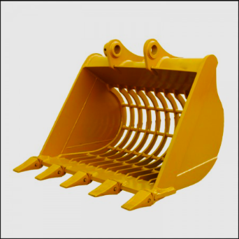 Yellow Digging Bucket For Excavator EC220 DX300 SK220-5 CAT318