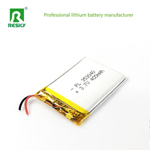 Digital Lithium polymer battery cell 304045 3.7V 500mAh Lipo Battery with PCB