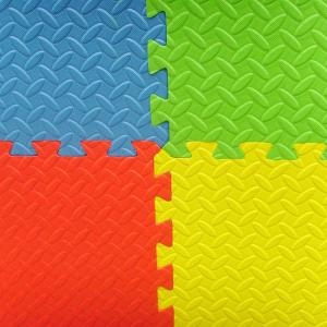 China Diamond Design 85kg/Cbm Large Interlocking Foam Mat Heat Preservation wholesale