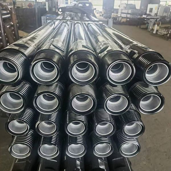 Double Wall RC Drill Pipe Remet / Metzke Thread Drill Rod Reverse Circulation Drilling Rod