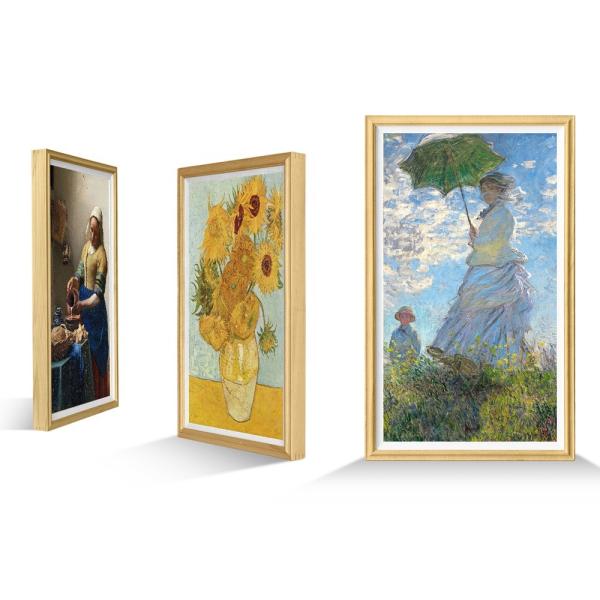 Quality 49 Inch Digital Picture Frame Wifi Photo Frame Super Slim 1080p BOE LCD Display for sale