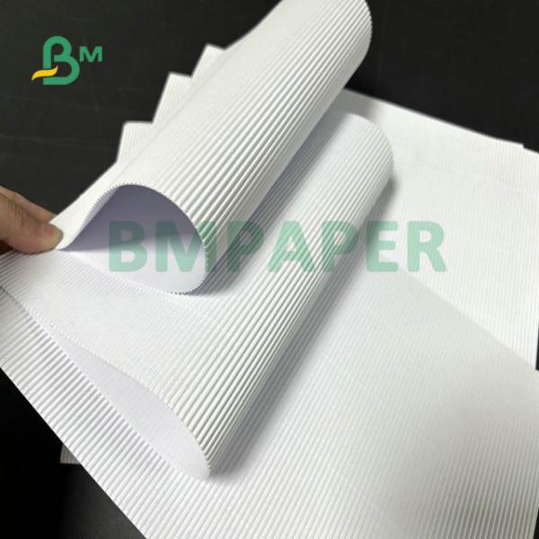 3 layer 100gsm + 100gsm + 100gsm White Single-face Corrugated Paper For Coffee sleeve 20 x 30cm 3 layer 100gsm + 100gsm + 100gsm White Single-face Corrugated Paper For Coffee sleeve 20 x 30cm