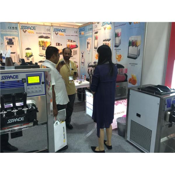 36L 3 Bowl Capacity Professional Slushie Maker Machine 2 In 1 Function