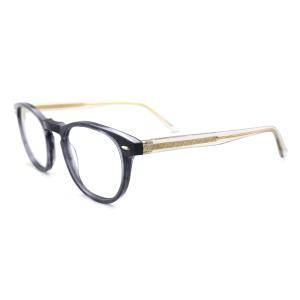 AD017 Durable Optical Frame Glasses ,Unisex Round Glasses With Temple