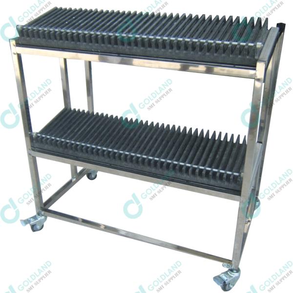 FUJI CP Series Silver mobile CP4 Feeder Storage Carts