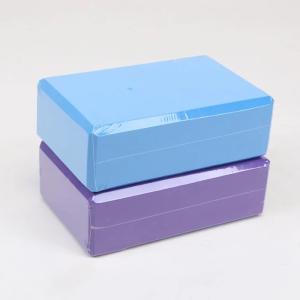 China 6 X 9in High Density Yoga Blocks Set Of 2 EVA Foam For Core Flexibility wholesale