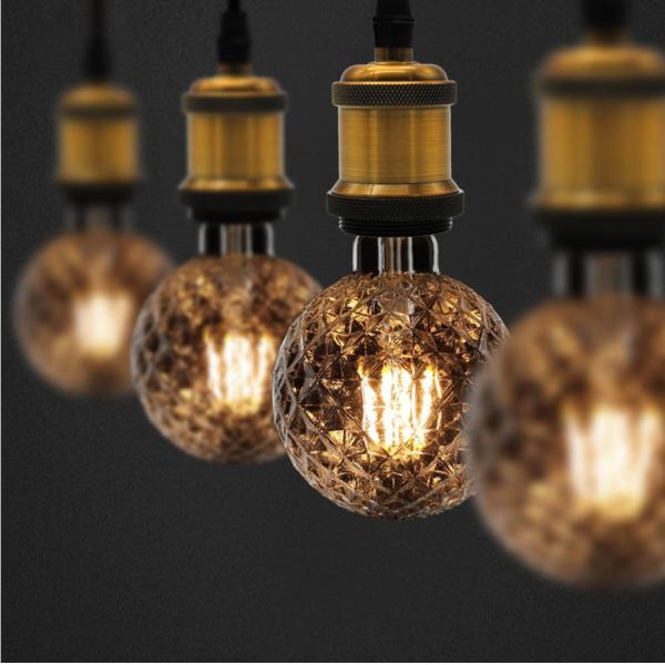 2W 4W Edison Decorative Light Bulbs Pineapple 6 Watt LED Edison Bulb 2200K