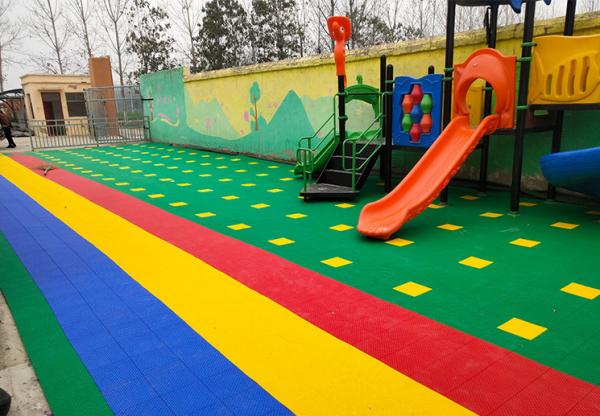 Quality Multi-Field Removable PP Interlocking Sports Tiles No Toxic Surface flooring for sale