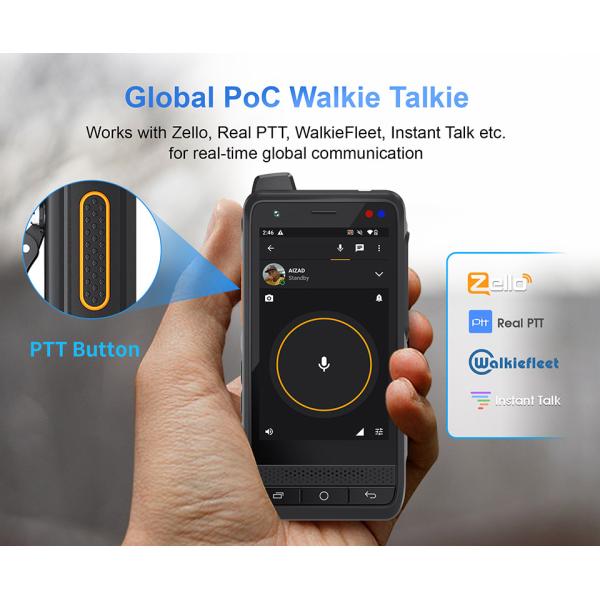 4 Inch IP65 Waterproof Android 15 Global 4G Rugged PDA Fast Charging With Poc Walkie Talkie Your Ideal Business Partner