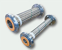 Soft Carbon Steel Tube Flange Connectable / Industry Stainless Vacuum Bellows Tube