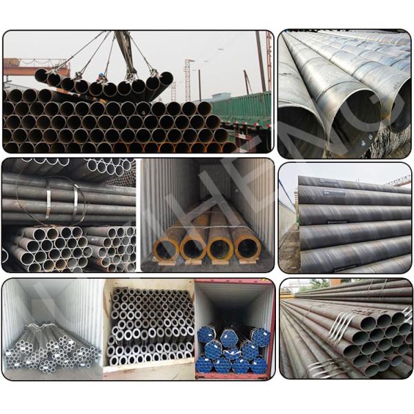 ERW Welded Galvanized Pipe Customized Spiral Welded Carbon Steel Pipe 6m