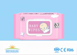 China Pure Water Alcohol Free Unscented Disposable Wet Wipes For Baby Cleaning wholesale