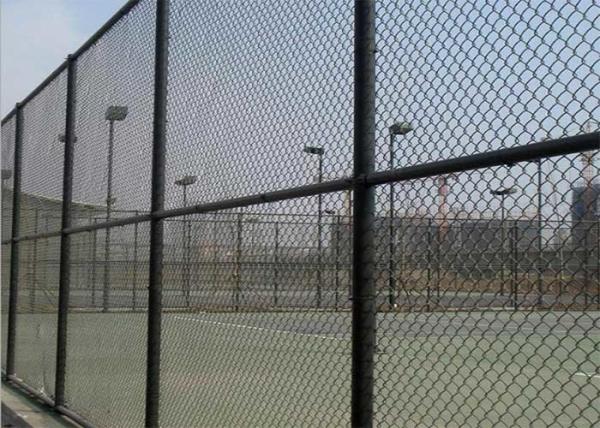 Quality Playground Quick Assembly Diamond Chain Link Fence for sale