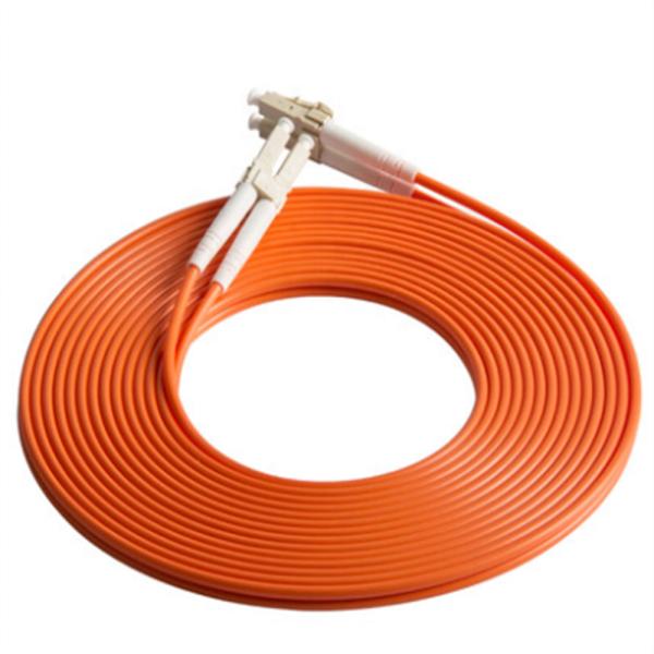 LC UPC OM3 OM1 50/125 Multimode Duplex Fiber Patchcord