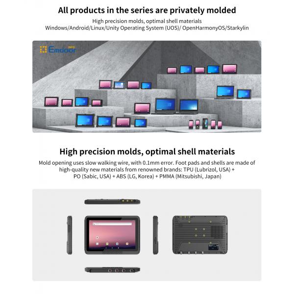 10 inch ODM/OEM Medical Rugged Tablet PC with 5G Capacitive Touch Screen Stylus and NFC
