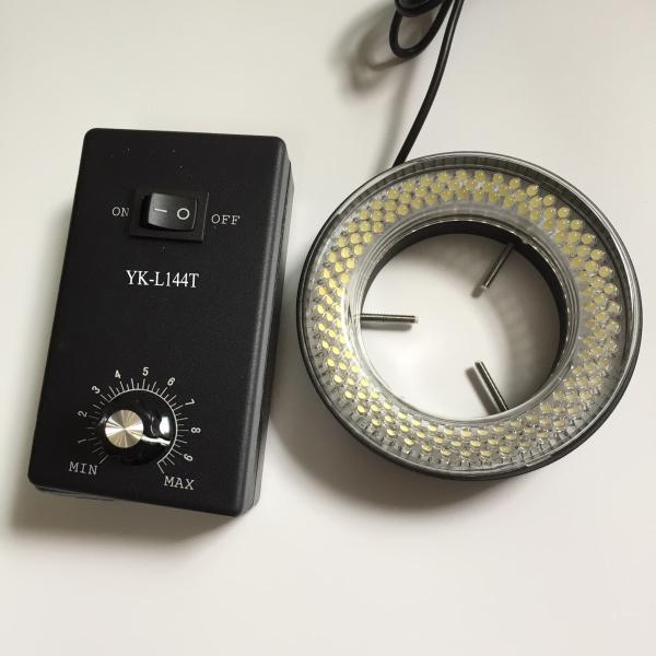 Quality Microscope Led Ring Light Adjustable Brightness  zoom stereo scopes for sale