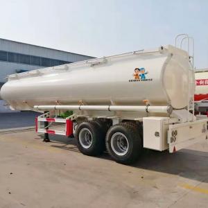 China Multiple Partitions 35ft 27M3 Liquid Fertilizer Tanker Trailers wholesale
