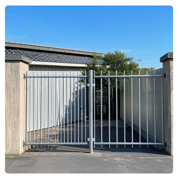 Galvanized Metal Wall Fence Modern Design for Indoor Outdoor Use