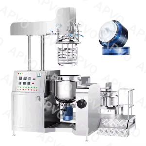 150L Cosmetic Cream Mixer Machine 0-63RPM Speed Paste Homogenizer