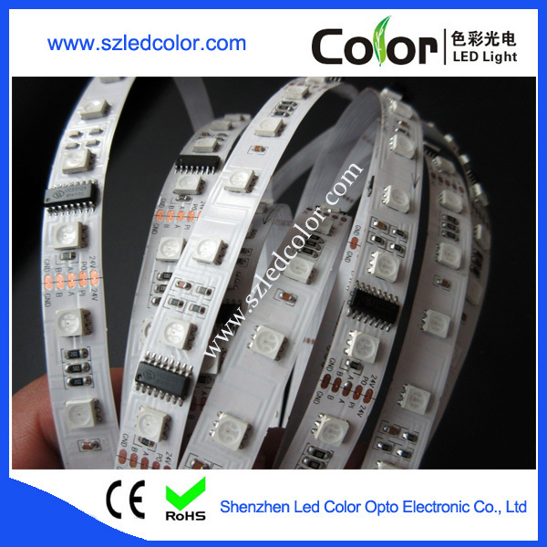 5050 smd high brightness full color dmx control dmx512 led strip