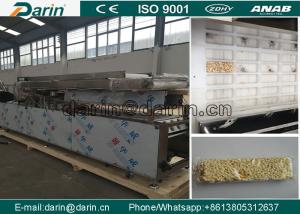 China Automatic cereal candy bar making machine / rice puffing machine wholesale