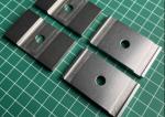 Titanium Zirconium Molybdenum Plate TZM Alloy Machined Parts Ground Bright
