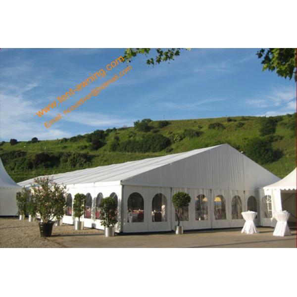 Temporary Rental Guangzhou Wedding Tent for 500 People Aluminum Fireproof Marquees