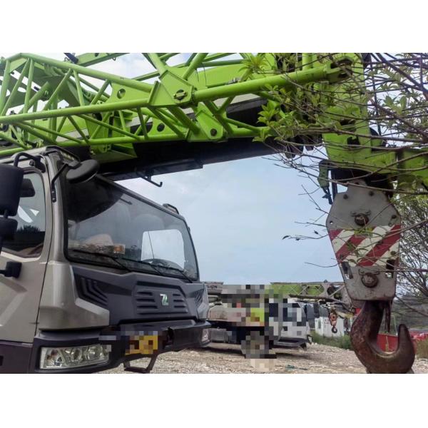 Used Zoomlion Truck Crane 50t With Tyres 12.00-20 Engine Model WP9H336E50