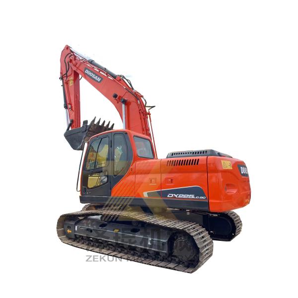 22T Used Doosan DX225LC-9C Crawler Excavator with Discount