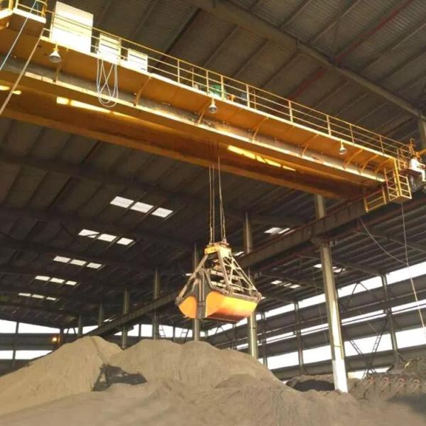 QZ Model Double Girder Overhead Crane With Grab