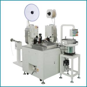 China Automatic 2T Wire Terminal Crimping Machine 220V CFM Optional wholesale
